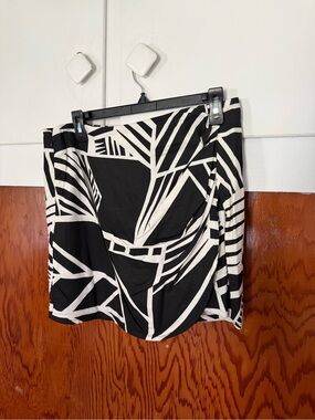 Dynamite jupe mini wrapped printed skirt